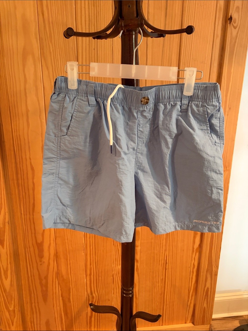 Light Blue Boys Casual Shorts